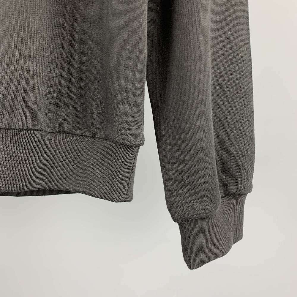 MCQ by ALEXANDER MCQUEEN Black Embellishment Cotton Hooded Sweatshirt - Picture 6 of 8